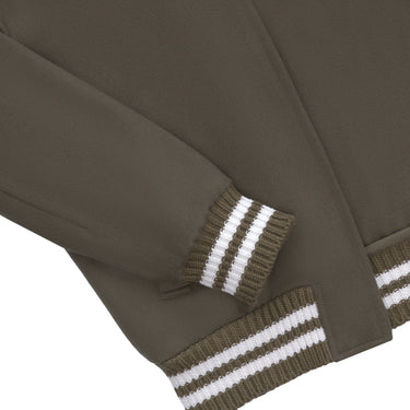 Kired Cashmere Blouson in Green - SARTALE