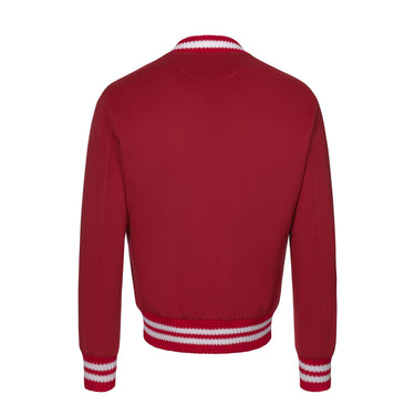 Kired Cashmere Blouson in Red - SARTALE