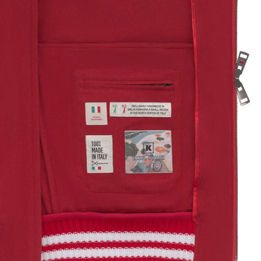 Kired Cashmere Blouson in Red - SARTALE