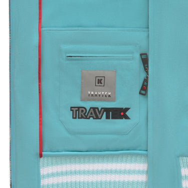 Kired Cashmere Blouson in Turqouise - SARTALE