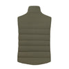 Kired Hooded Viscose - Blend Vest in Leaf Green - SARTALE