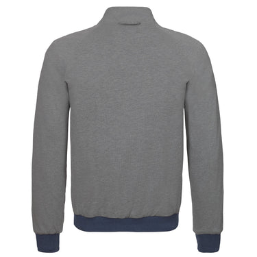 Kired Reversible Cotton - Blend Blouson in Blue and Grey - SARTALE