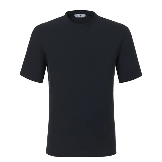 Kired Stretch - Cotton T - Shirt in Dark Blue - SARTALE