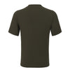 Kired Stretch - Cotton T - Shirt in Marrone - SARTALE