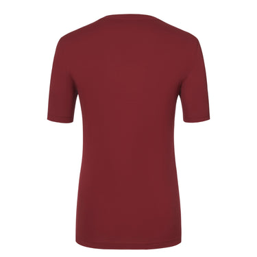 Kired Stretch - Cotton T - Shirt in Red - SARTALE