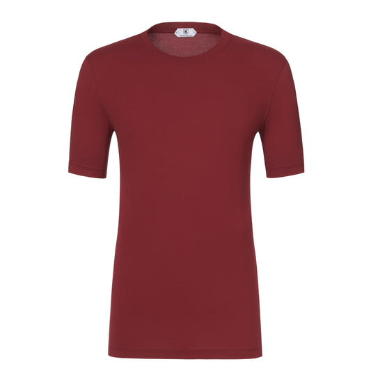 Kired Stretch - Cotton T - Shirt in Red - SARTALE