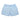 Kiton All - Monogram Swim Shorts in Light Blue - SARTALE