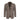 Kiton Checked Cashmere Jacket in Brown and White - SARTALE