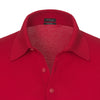 Kiton Cotton Polo Shirt in Bright Red - SARTALE