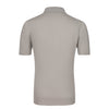 Kiton Cotton Polo Shirt in Pearl Grey - SARTALE