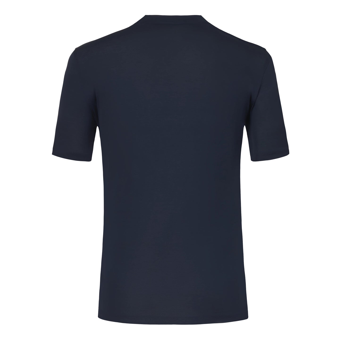 Kiton Cotton T - Shirt in Dark Blue - SARTALE