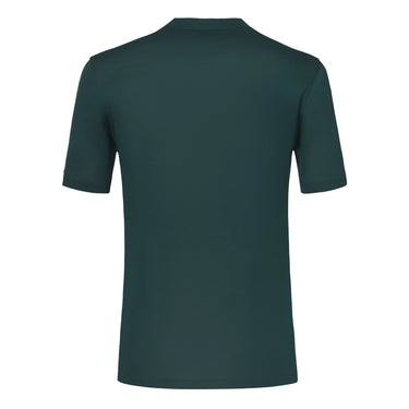 Kiton Cotton T - Shirt in Forest Green - SARTALE