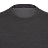 Kiton Silk - Cashmere Blend Pullover in Grey Melange - SARTALE