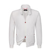 Kiton White Bomber Jacket - SARTALE