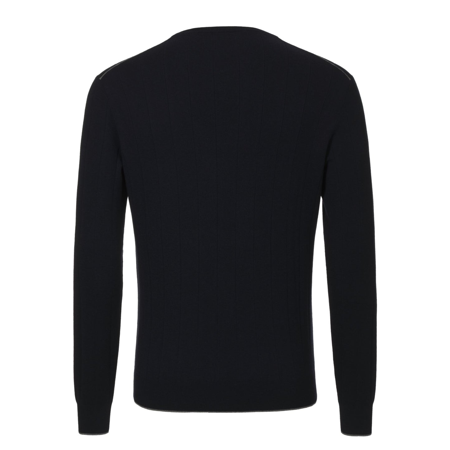 Loro Piana Ribbed Cashmere Sweater in Dark Blue - SARTALE