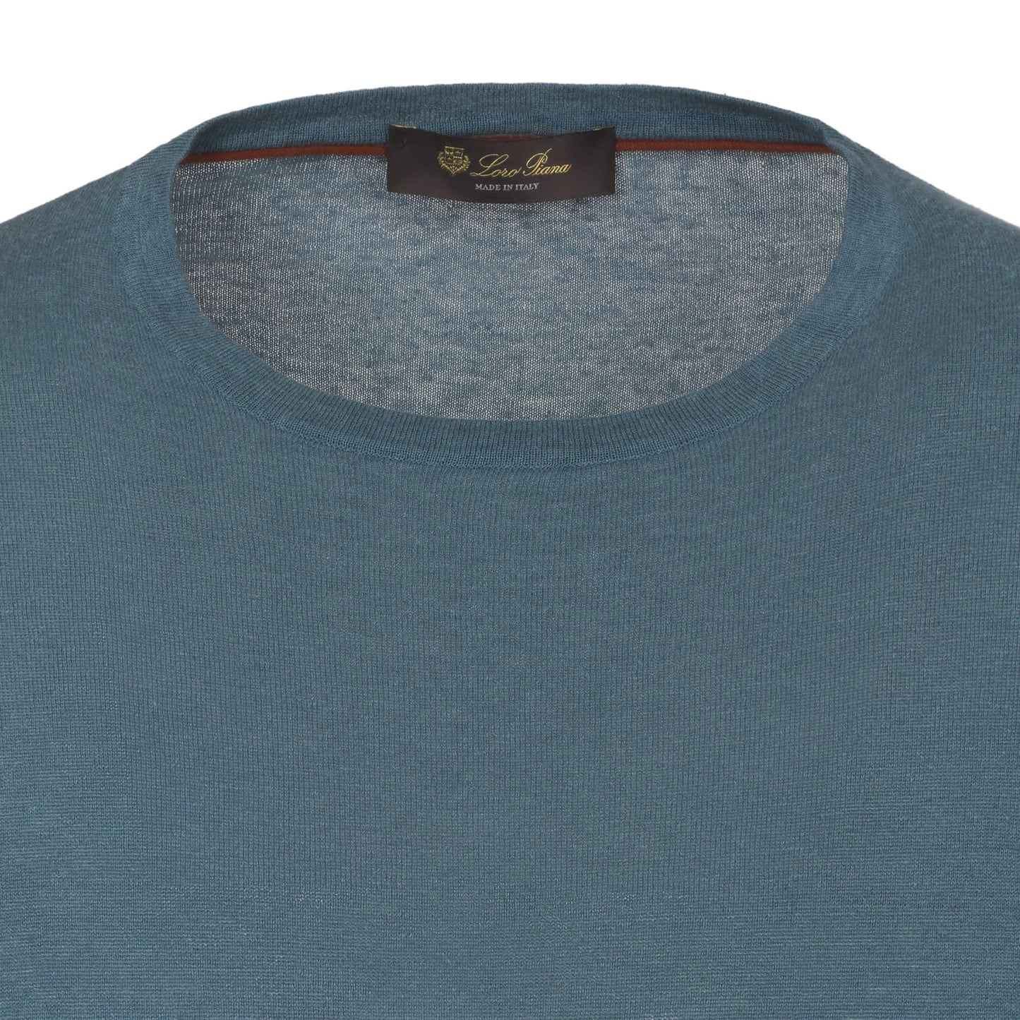 Loro Piana Silk and Linen - Blend Sweater in Aegean Blue - SARTALE