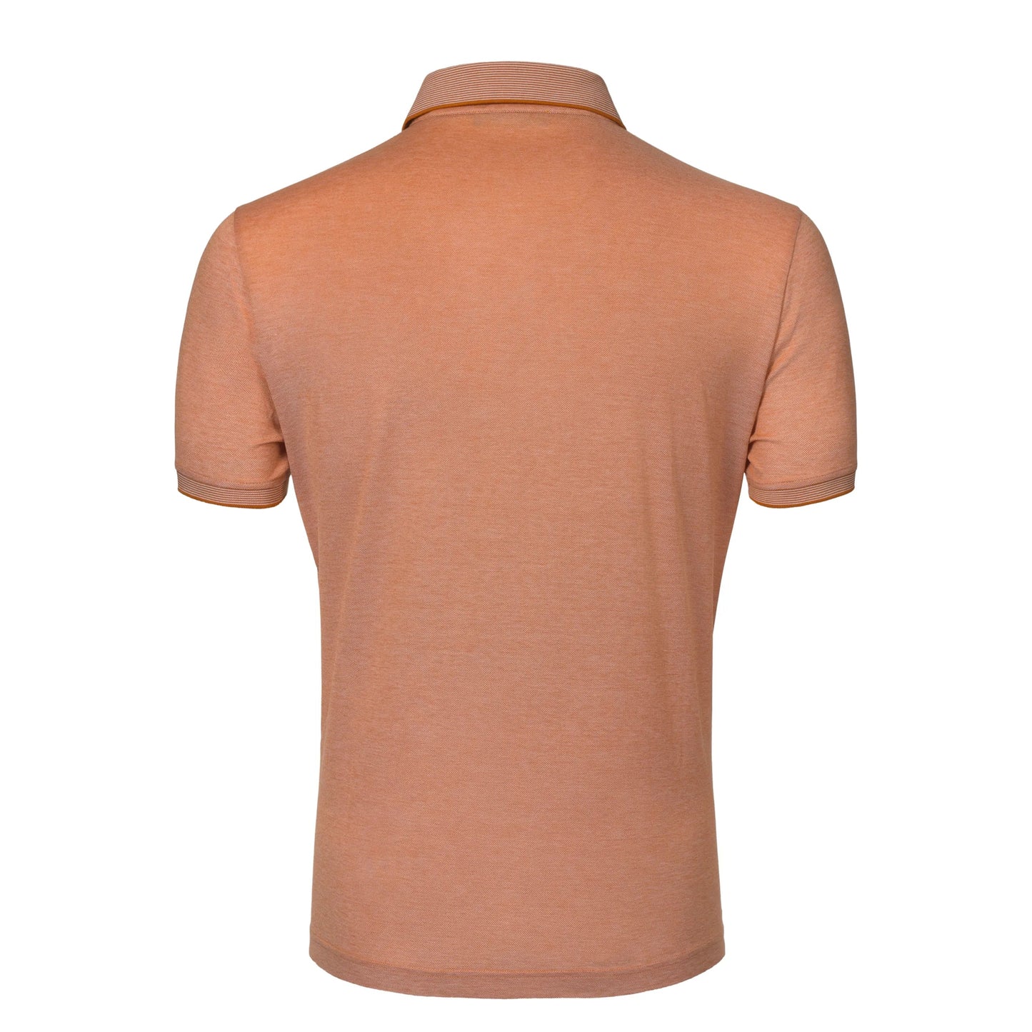 Loro Piana Slim - Fit Pique - Cotton Polo Shirt in Orange - SARTALE