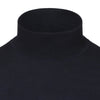 Loro Piana Turtleneck Cashmere Sweater in Navy Blue - SARTALE