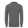 Loro Piana Zip - Up Cashmere Sweater in Grey Melange - SARTALE