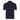 Luciano Barbera Wool Polo Shirt in Dark Blue with White - SARTALE