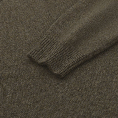 Malo Cashmere Turtleneck Sweater in Forest Green - SARTALE
