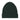 Malo Ribbed Cashmere Hat in Black Green Melange - SARTALE