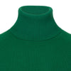 Malo Turtleneck Cashmere Forest Green Sweater - SARTALE