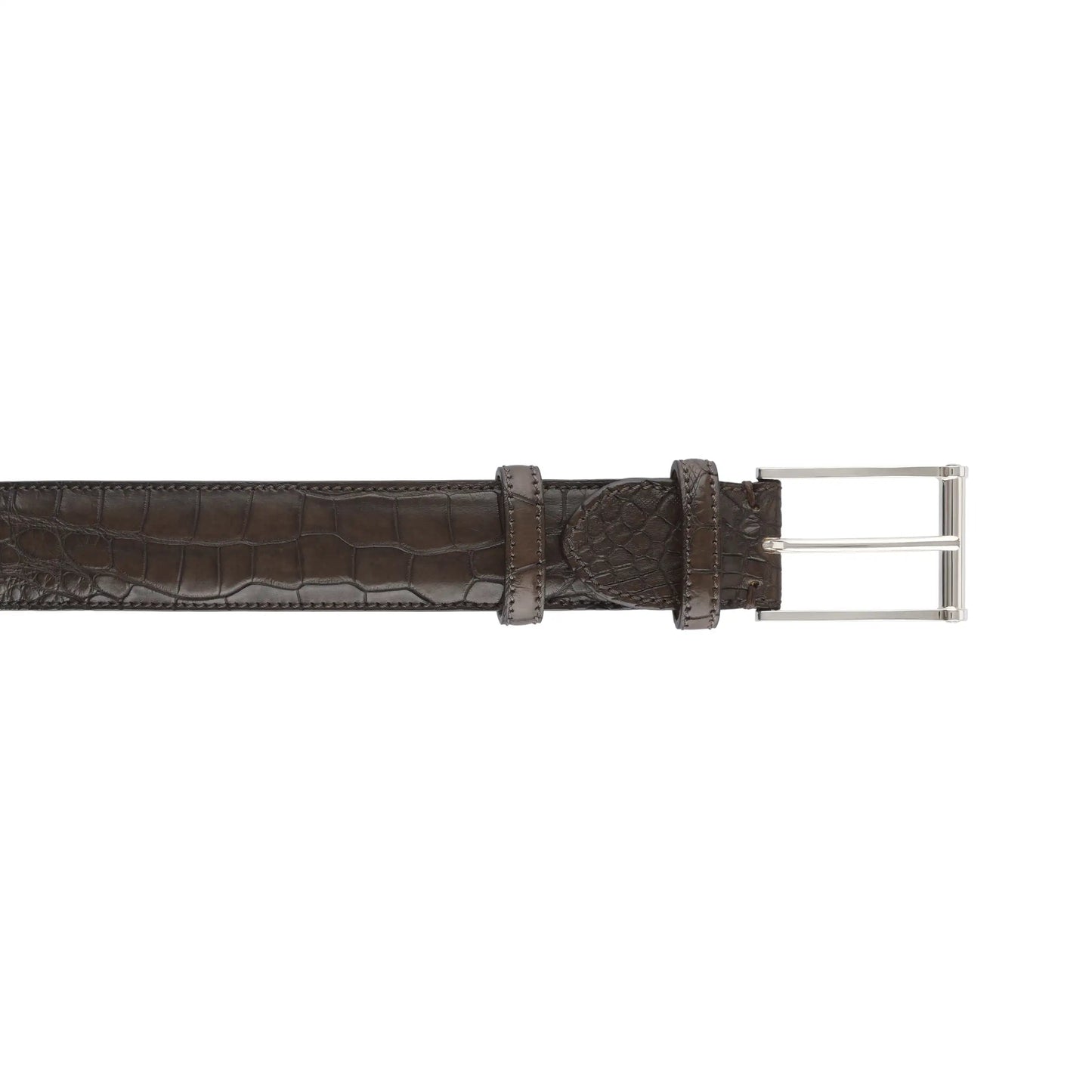 Mandelli Leather Belt in Brown - SARTALE