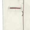 Mandelli Padded Blouson in White with Detachable Hood - SARTALE