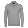 Mandelli Zip - Up Sweater in Grey - SARTALE