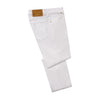 Marco Pescarolo Slim - Fit Stretch - Cotton Jeans in White - SARTALE