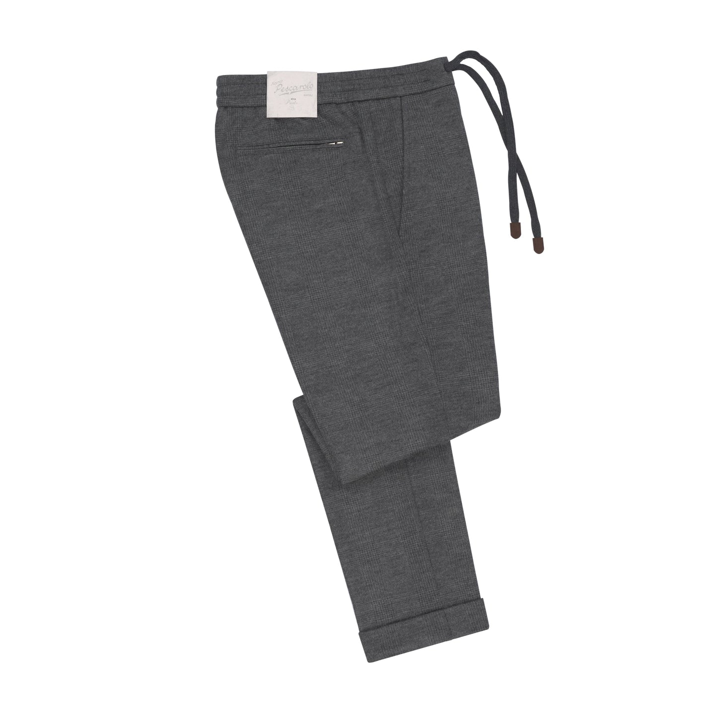 Marco Pescarolo Slim - Fit Wool Trousers in Light Grey - SARTALE