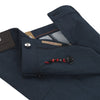 Marco Pescarolo Wool - Blend Five - Pocket Trousers in Cosmos Blue Melange - SARTALE