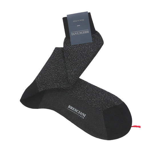 White Noise Socks in Dark Grey Melange