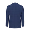 Orazio Luciano Wool Windowpane Suit in Royal Blue - SARTALE