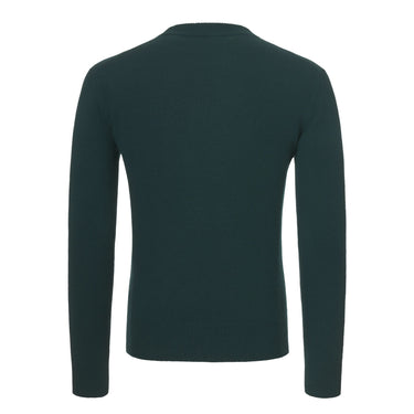 Piacenza Cashmere Cashmere Crew - Neck Pullover in Myrtle green - SARTALE