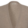 Piacenza Cashmere Cashmere Gilet in Soft Greige Melange - SARTALE