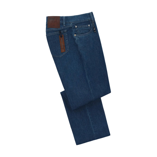 Portofino Jeans Regular - Fit Five - Pocket Jeans in Blue - SARTALE