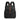 Ralph Lauren Smooth Calf Leather Backpack in Black with Brown Details - SARTALE