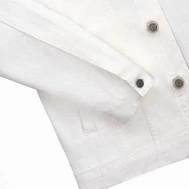 Richard J. Brown Cotton - Blend Denim Jacket in White - SARTALE