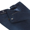 Richard J. Brown Denim Cotton Trousers in Dark Blue - SARTALE