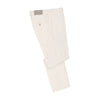 Richard J. Brown Slim - Fit Corduroy Cotton Trousers in Cream - SARTALE
