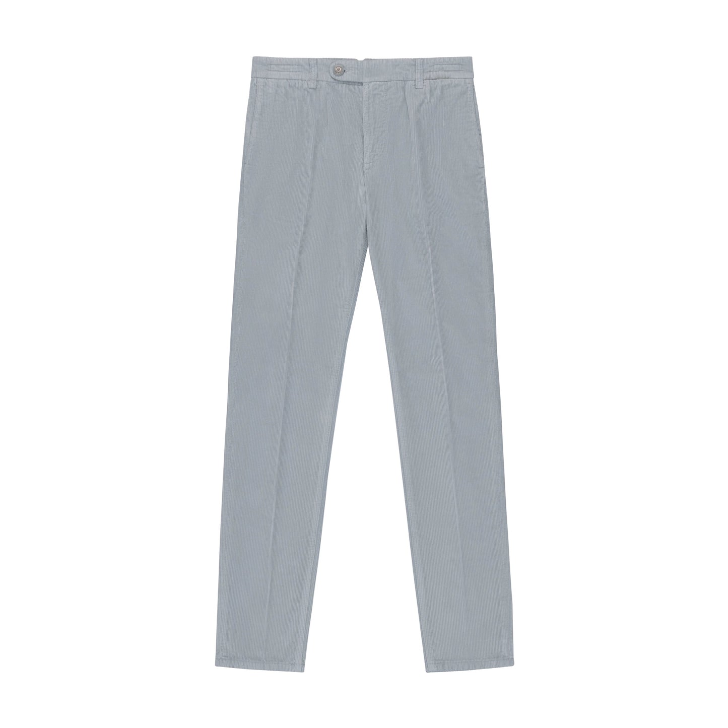 Richard J. Brown Slim - Fit Corduroy Cotton Trousers in Polar Soft Blue - SARTALE