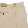 Richard J. Brown Slim - Fit Cotton Pleated Trousers in Beige - SARTALE