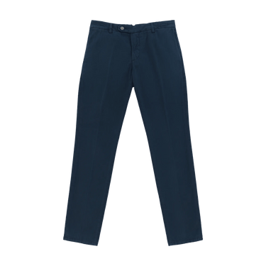 Richard J. Brown Slim - Fit Stretch - Cotton Trousers in Dark Blue - SARTALE