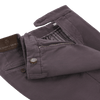 Richard J. Brown Slim - Fit Stretch - Cotton Trousers in Purple - SARTALE
