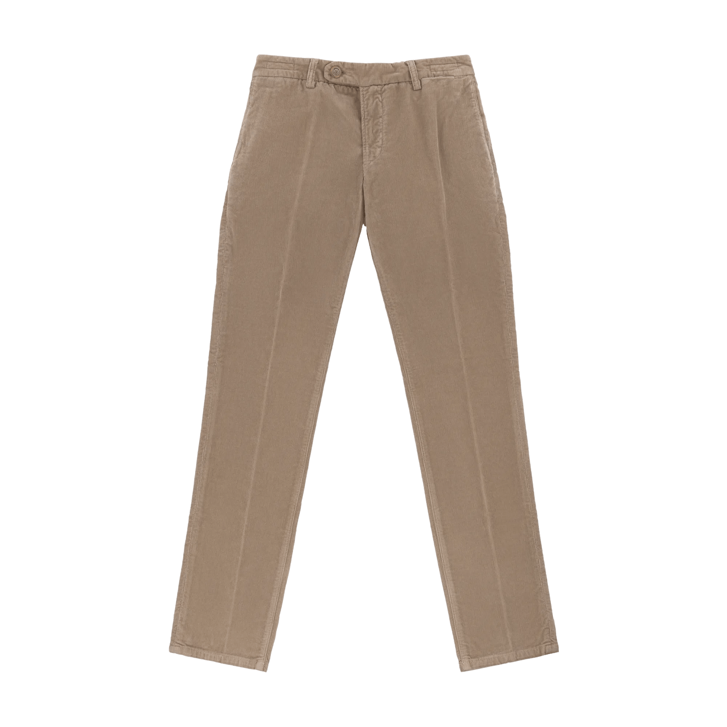 Richard J. Brown Slim - Fit Stretch - Cotton Velvet Trousers in Camel Brown - SARTALE