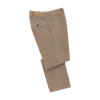 Richard J. Brown Slim - Fit Stretch - Cotton Velvet Trousers in Camel Brown - SARTALE