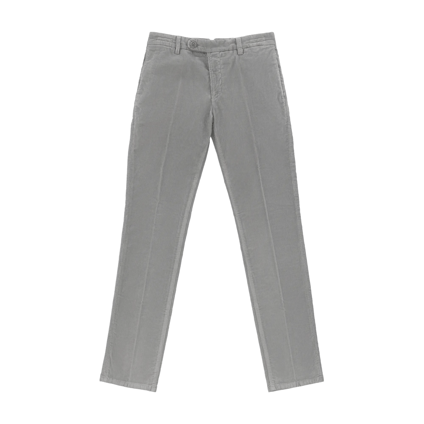 Richard J. Brown Slim - Fit Stretch - Cotton Velvet Trousers in Grey - SARTALE