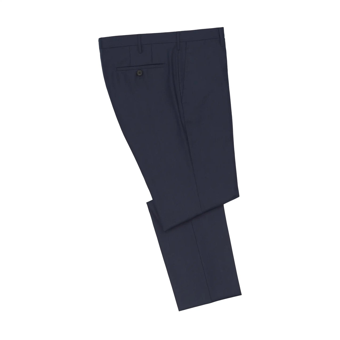 Rota Classic Slim - Fit Wool Trousers in Crow Blue - SARTALE